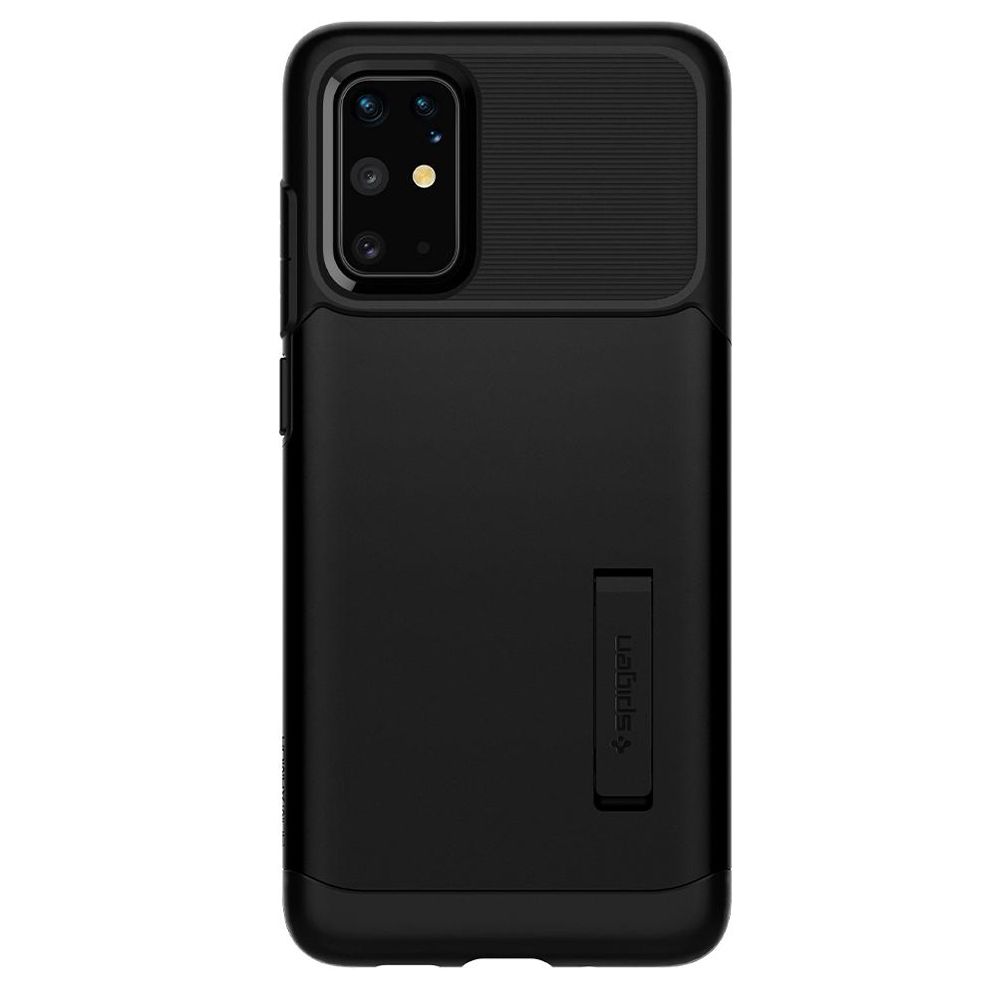 Husa Samsung Galaxy S20 Plus SPIGEN Slim Armor Black ACS00647, negru