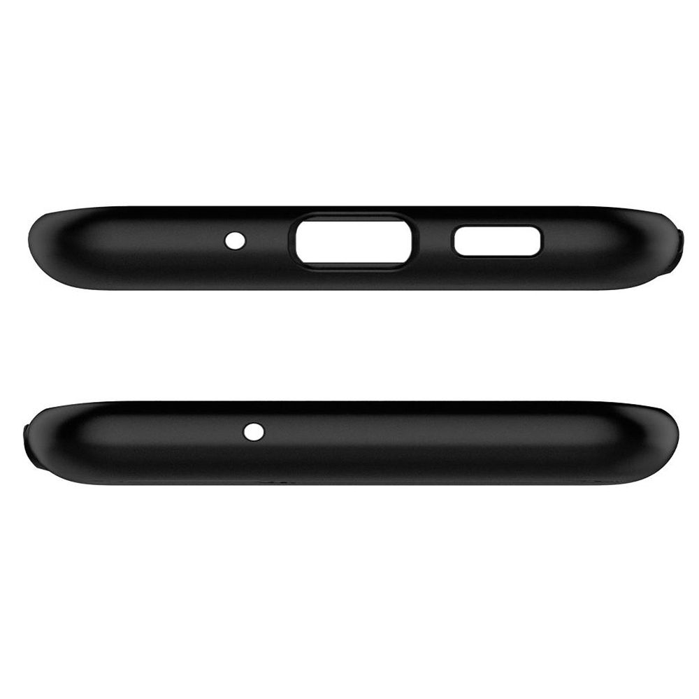 Husa Samsung Galaxy S20 Plus SPIGEN Slim Armor Black ACS00647, negru