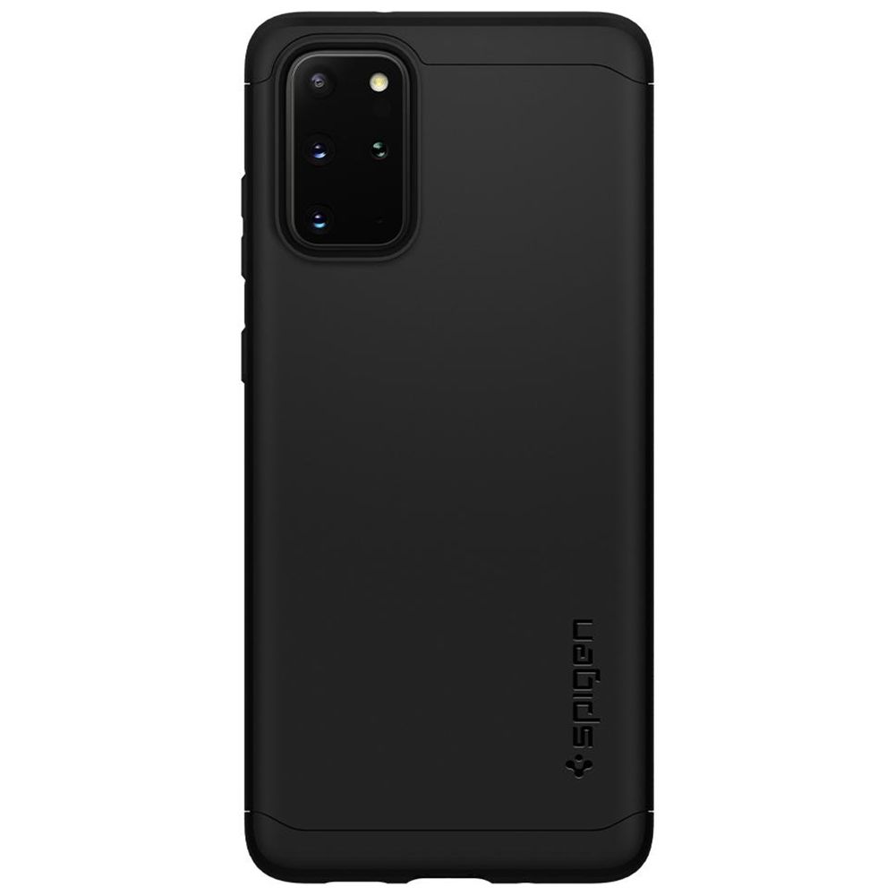 Husa Samsung Galaxy S20 Plus SPIGEN Thin Fit Classic Black ACS00750, negru