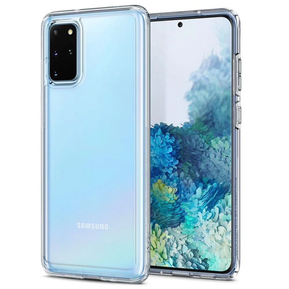 Husa Samsung Galaxy S20 Plus SPIGEN Ultra Hybrid Crystal Clear ACS00755, transparent