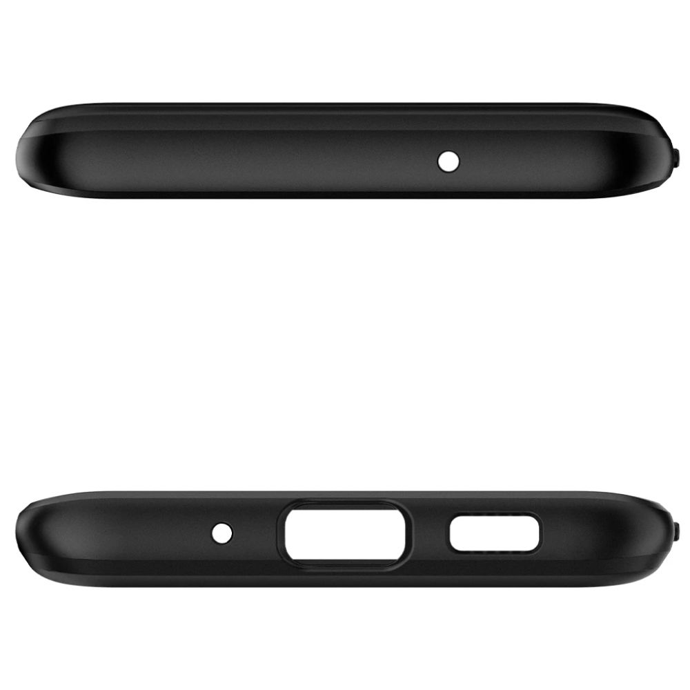 Husa Samsung Galaxy S20 Plus SPIGEN Ultra Hybrid Black ACS00756, negru