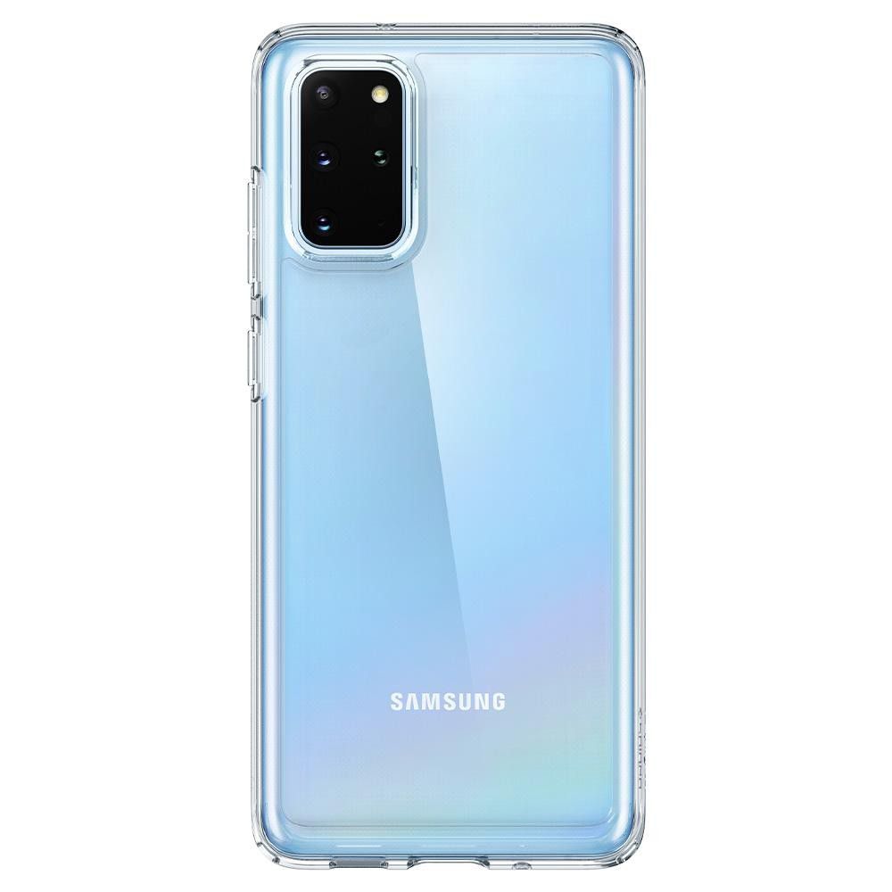 Husa Samsung Galaxy S20 Plus SPIGEN Crystal Hybrid Crystal Clear ACS00787, transparent