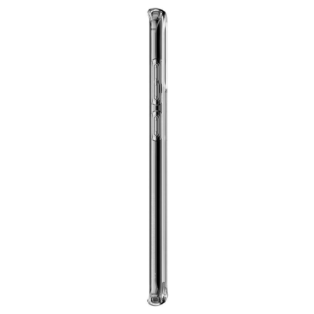 Husa Samsung Galaxy S20 Plus SPIGEN Crystal Hybrid Crystal Clear ACS00787, transparent