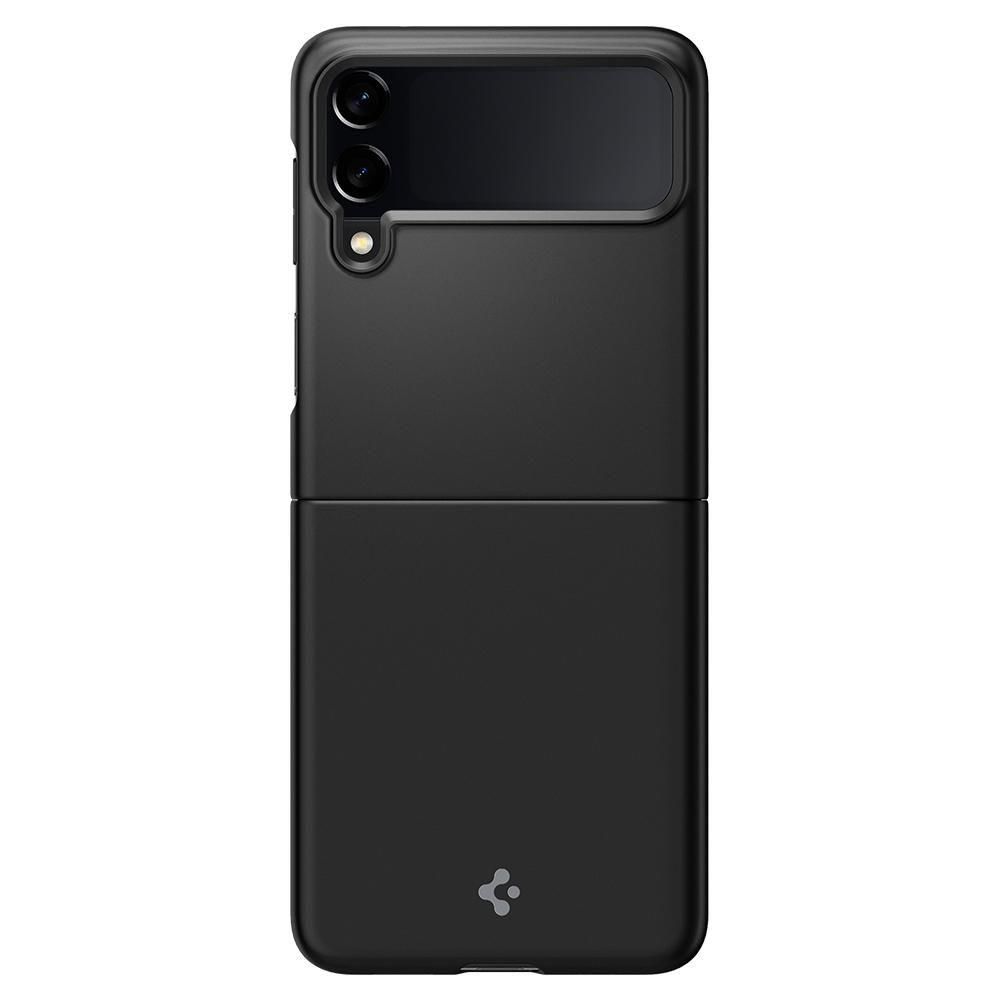 Husa Samsung Galaxy Z Flip 3 SPIGEN Airskin Black ACS03408, negru