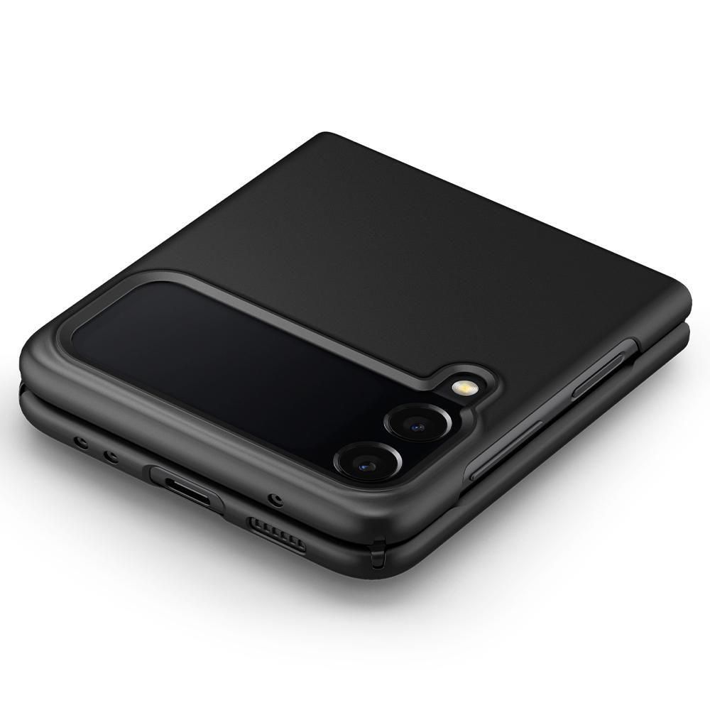Husa Samsung Galaxy Z Flip 3 SPIGEN Airskin Black ACS03408, negru