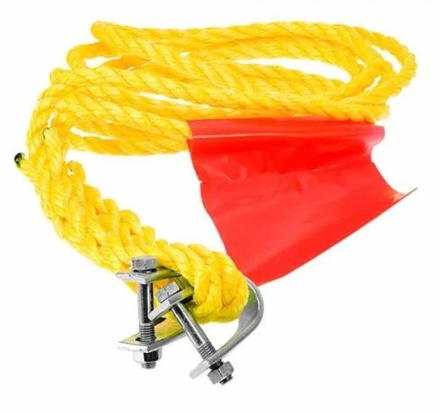Cablu pentru tractare BOTTARI Linka 28015BT, capacitate maxima tractare 1450 kg, lungime 4 m, galben