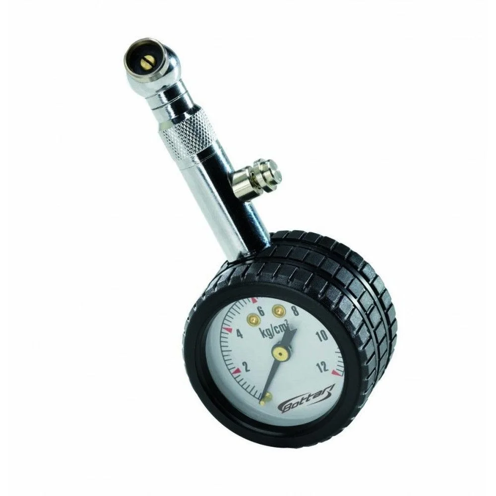 Manometru pentru anvelope BOTTARI Roadster 18548BT, negru, permite masurerea presiunii anvelopelor
