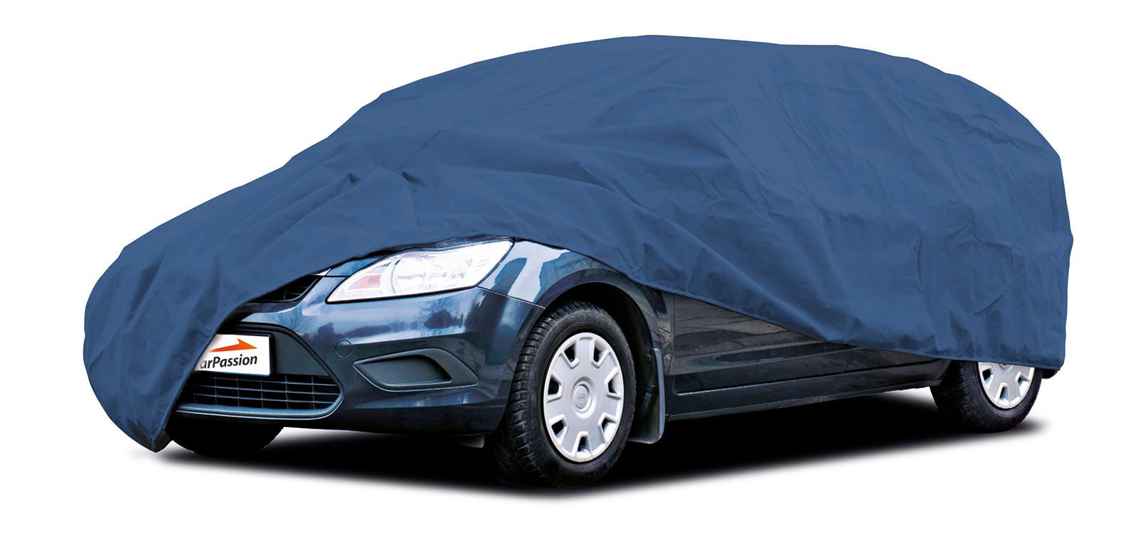 Prelata auto premium CARPASSION 100223CP, pentru seadan, marimea L, 470 x 150 x 137 cm