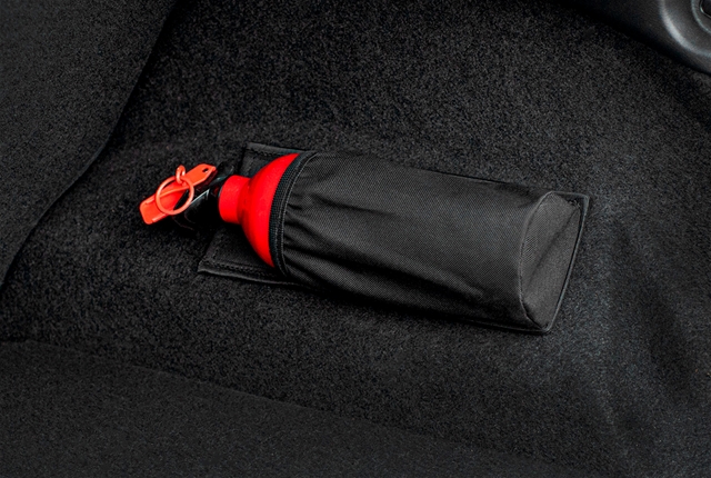 Geanta pentru depozitare extinctor CARPASSION 40200CP, cu velcro, negru, 27 x 10.5 x 19 cm