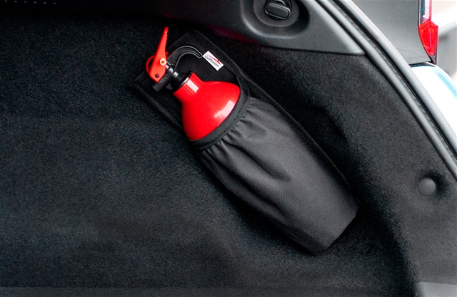Geanta pentru depozitare extinctor CARPASSION 40200CP, cu velcro, negru, 27 x 10.5 x 19 cm