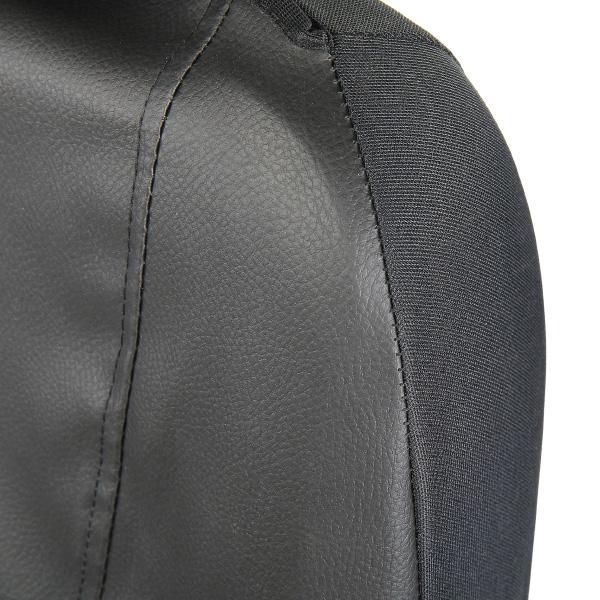 Husa pentru scaun auto CARPASSION 30102CP, din piele ecologica, pentru dube, negru, marimea L