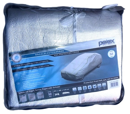 Prelata auto anti-grindina PETEX 44210103PX, pentru exterior, marimea M, 432 x 165 x 119 cm