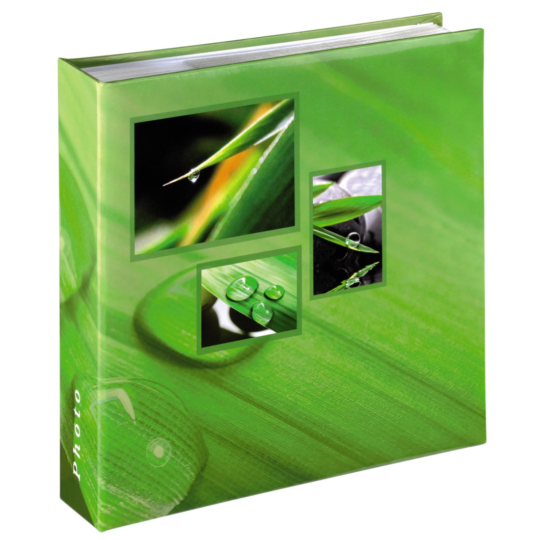 Album foto HAMA Minimax Singo 106257, pentru 200 de fotografii, 10 x 15 cm, verde
