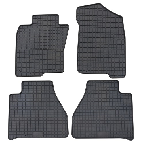 Set 4 covorase auto din cauciuc PETEX CSNBB 28510PX, negru, pentru Renault Alaskan