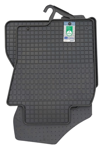 Set 4 covorase auto din cauciuc PETEX CSNBB 28510PX, negru, pentru Renault Alaskan