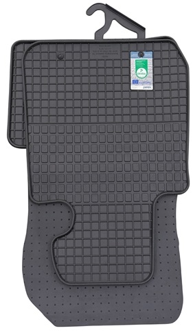 Set 4 covorase auto din cauciuc PETEX 15710PX, negru, pentru BMW Seria 3 F30 2011-prezent, Touring F31