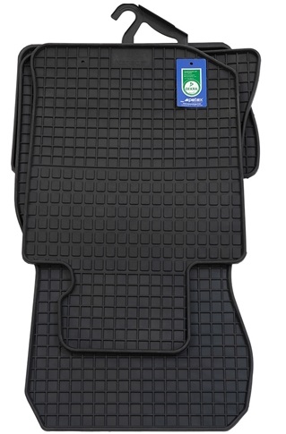 Set 4 covorase auto din cauciuc PETEX 15712PX, negru, pentru BMW Seria 4 Coupe G22