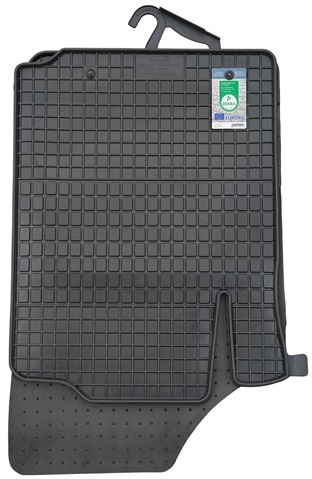 Set 4 covorase auto din cauciuc PETEX 91510PX, negru, pentru Citroen C2 JM, 2003-, Citroen C3 I FC, 2002-2009