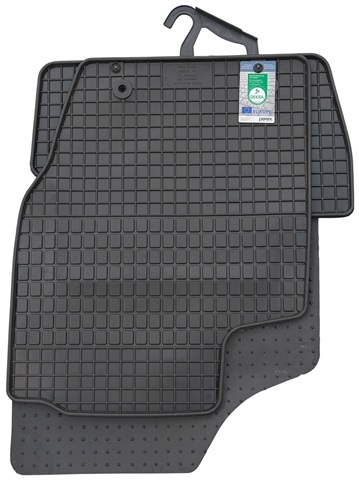 Set 4 covorase auto din cauciuc PETEX 91210PX, negru, pentru Citroen C4 cupe LA, C4 I LC, C4 PALLAS limuzina, 2004-2010