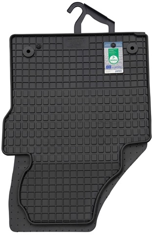 Set 4 covorase auto din cauciuc PETEX 63210PX, negru, pentru Volkswagen Touran 1T1, 1T2, 02.2003-08.2015, fata si rand 1 pasageri