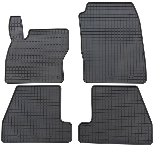 Set 4 covorase auto din cauciuc PETEX 32310PX, negru, pentru Ford Focus III