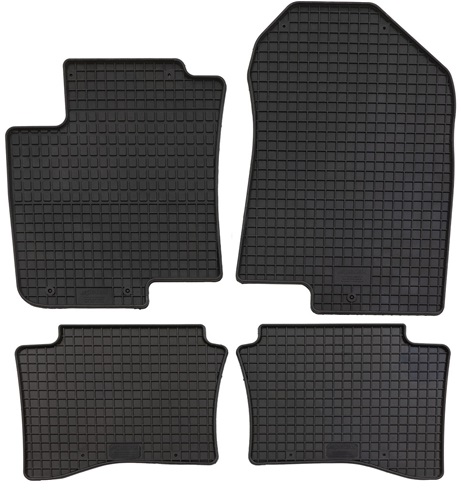 Set 4 covorase auto din cauciuc PETEX 97812PX, negru, pentru Hyundai i20 09.2020-, Bayon