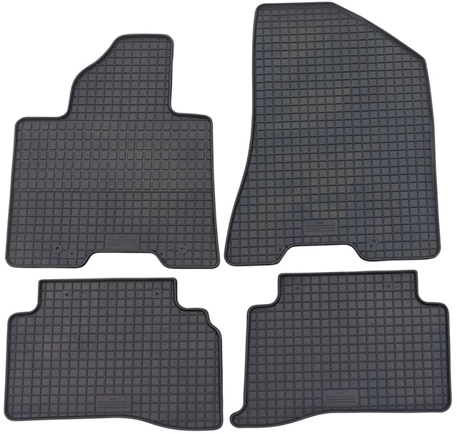 Set 4 covorase auto din cauciuc PETEX 98512PX, negru, pentru Kia Sportage QL US, 2016-