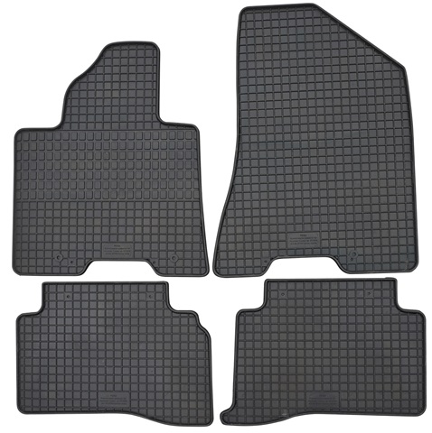 Set 4 covorase auto din cauciuc PETEX 97110PX, negru, pentru Hyundai Tucson TLE, 07.2015-