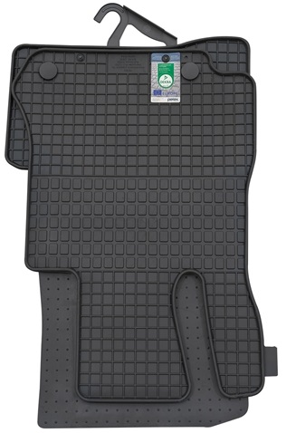 Set 4 covorase auto din cauciuc PETEX 41610PX, negru, pentru Mercedes Benz GLC X253, GLC cupe C253