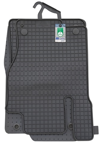 Set 4 covorase auto din cauciuc PETEX 41510PX, negru, pentru Mercedes Benz W166, X166, C292, GLE 2015-02.19-