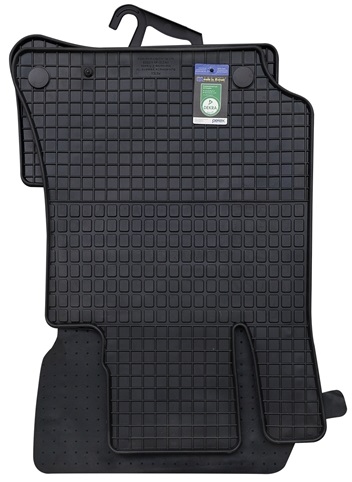 Set 4 covorase auto din cauciuc PETEX 44210PX, negru, pentru Mercedes Benz E-CLASS limuzina W212, CLS C218, CLS Shooting Brake X218