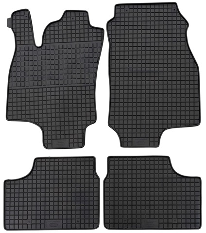 Set 4 covorase auto din cauciuc PETEX 58010PX, negru, pentru Opel Astra G hatchback F48, F08, G combi F35