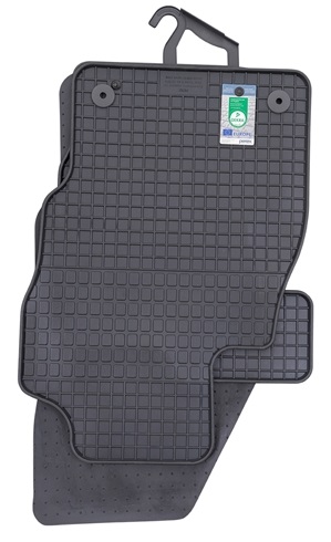 Set 4 covorase auto din cauciuc PETEX 52510PX, negru, pentru Opel Corsa E, 2014-2023