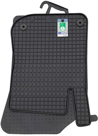 Set 4 covorase auto din cauciuc PETEX 24410PX, negru, pentru Peugeot 208, 2012-10.2019,Peugeot 2008, 2013-11.2019