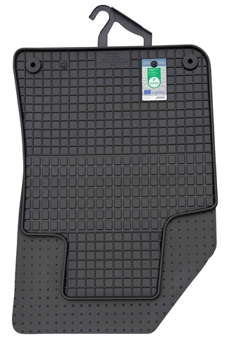 Set 4 covorase auto din cauciuc PETEX 25711PX, negru, pentru Peugeot 308 II, 308 SW II, 09.2013-prezent