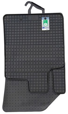 Set 4 covorase auto din cauciuc PETEX 25210PX, negru, pentru Peugeot 407 limuzina 6D, 407 SW 6E, 407 cupe 6C