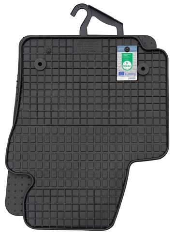 Set 4 covorase auto din cauciuc PETEX 85010PX, negru, pentru Seat Altea 5P1, Toledo III 5P2, Altea XL 5P5, 5P8