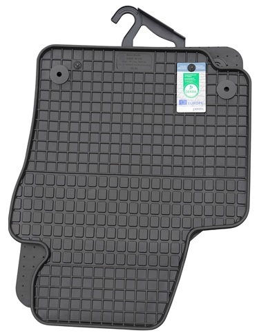 Set 4 covorase auto din cauciuc PETEX 20010PX, negru, pentru Skoda Yeti 5L, 2009-2017