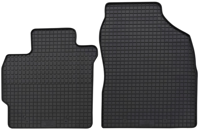 Set 4 covorase auto din cauciuc PETEX 94210PX, negru, pentru Toyota Auris NRE15, ZZE15, ADE15, ZRE15, NDE15, 07-12