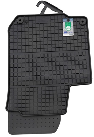 Set 4 covorase auto din cauciuc PETEX 61010PX, negru, pentru Volkswagen Golf IV 1J1, Bora 98-05, New Beetle 98-11
