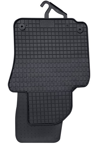Set 4 covorase auto din cauciuc PETEX 61110PX, negru, pentru Volkswagen Golf V-VI, Jetta III, Scirocco 137, 138