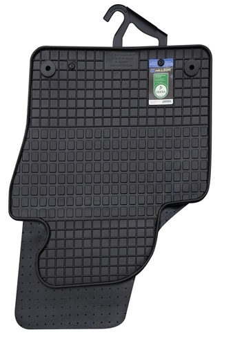 Set 4 covorase auto din cauciuc PETEX 63510PX, negru, pentru Volkswagen Tiguan 5N, 10.2007-03.2016