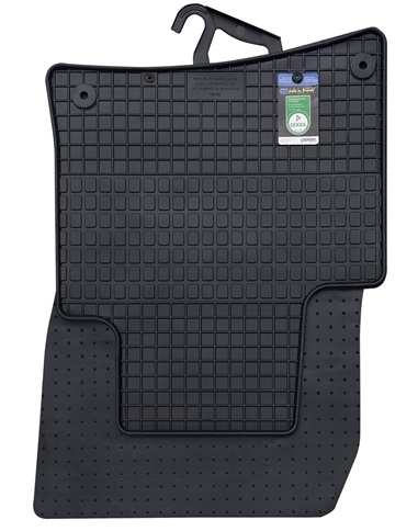 Set 4 covorase auto din cauciuc PETEX 63410PX, negru, pentru Volkswagen Touareg II 7P5, 04.2010-05.2018