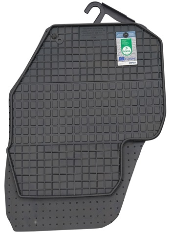 Set 4 covorase auto din cauciuc PETEX 26610PX, negru, pentru Volvo S60 II, Volvo V60, 2010-prezent, Volvo XC60 combi, 2008-06.2017