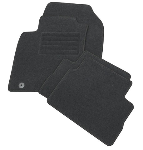 Set covorase auto tip mocheta PETEX 112314002PX, model REX, culoare grafit, pentru BMW Seria 5 E60/E61