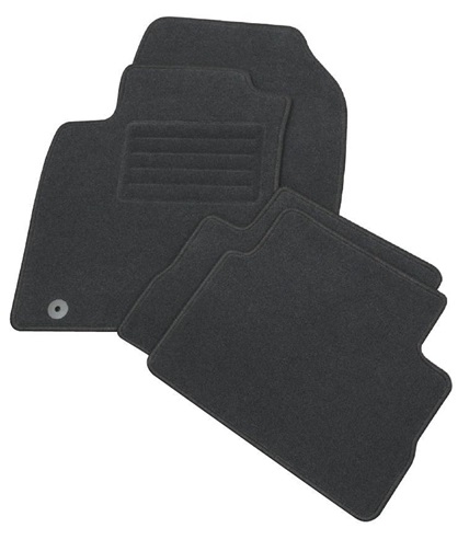Set covorase auto tip mocheta PETEX 112314702PX, model REX, culoare grafit, pentru BMW Seria 1 E87