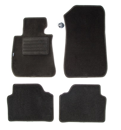 Set covorase auto tip mocheta PETEX 112315202PX, model REX, culoare grafit, pentru BMW Seria 3 E90/E91