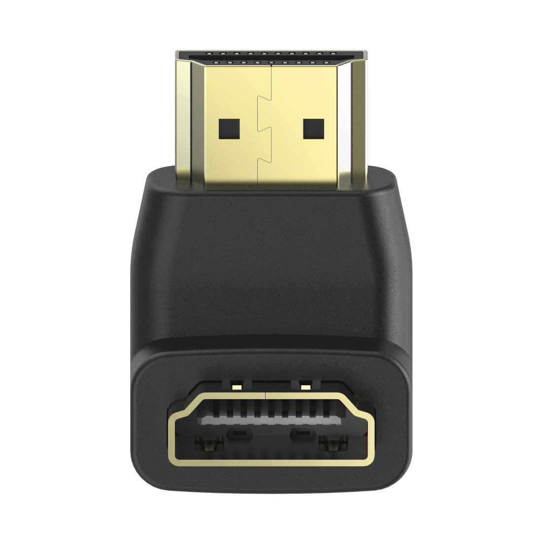 Adaptor unghiular HDMI HAMA 205165, de mare viteza, mufa soclu 270 de grade