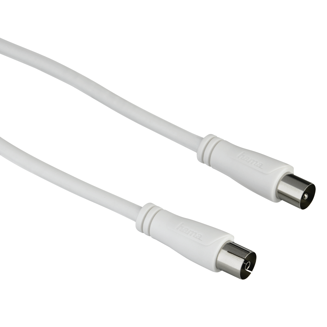 Cablu antena HAMA 122405, stecher coaxial - mufa coaxial, 10 m, 90 dB