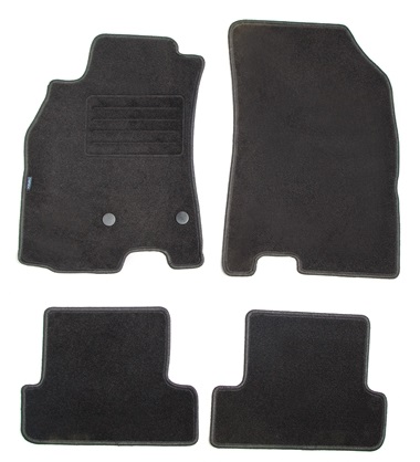 Set covorase auto tip mocheta PETEX 112545502PX, model REX, culoare grafit, pentru Renault Megane III BZ0, DZ0/1